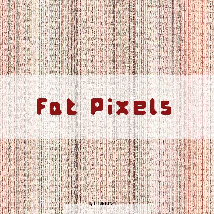 Fat Pixels example